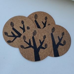 IKEA Dining - Set of 4 new cork coasters IKEA Dining - Set of 4 new cork coasters